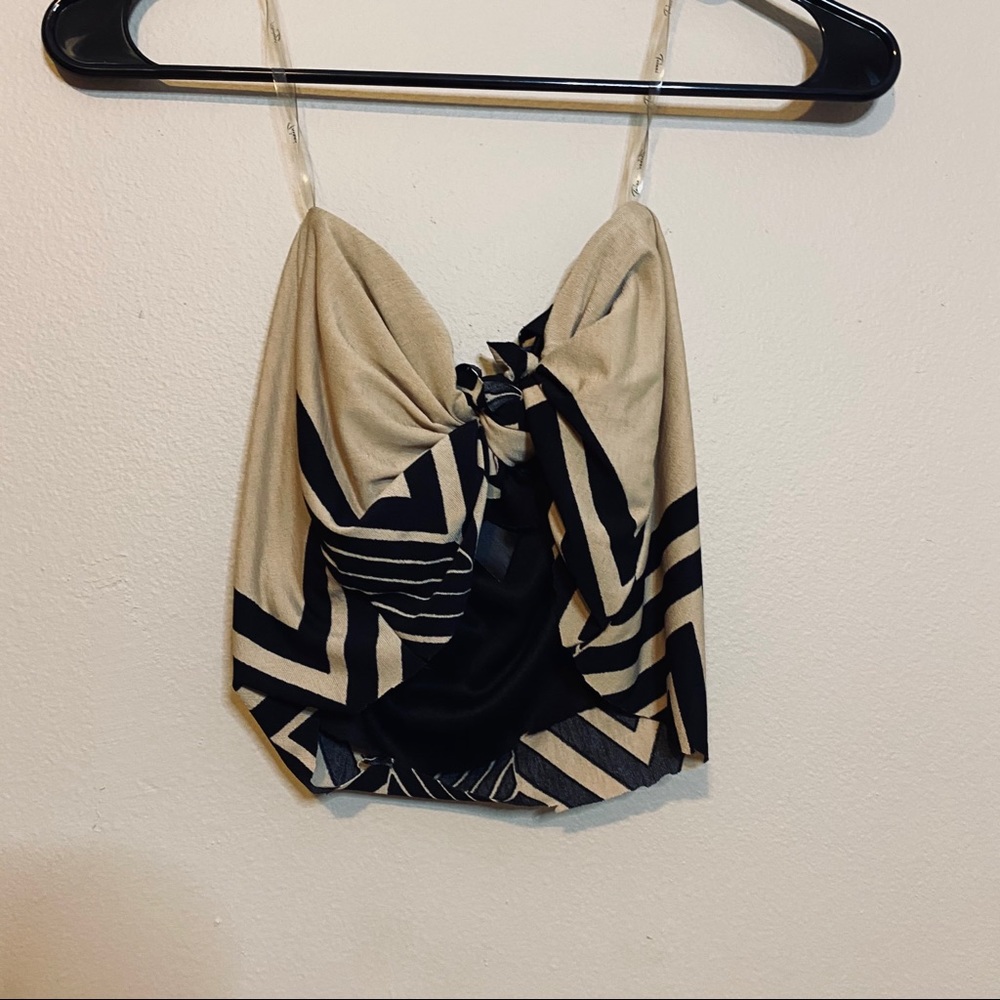 Strapless Crop Top